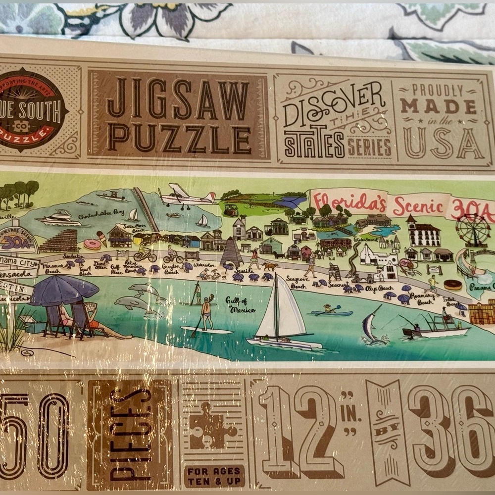 True South Florida Scenic 30a Jigsaw Puzzle 750 pieces